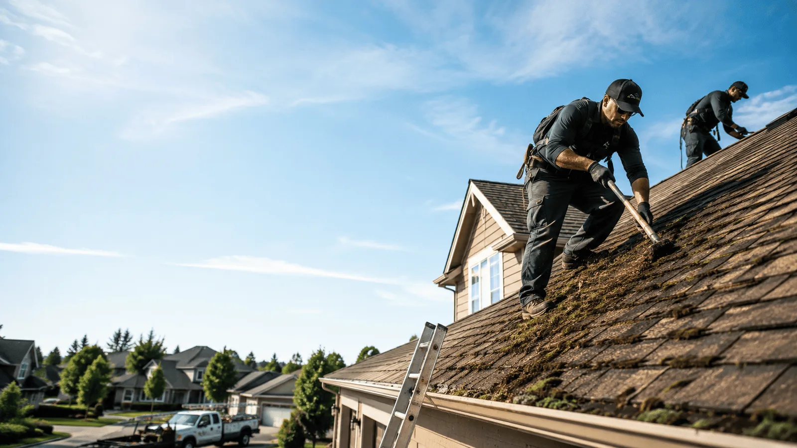 Roof Moss Removal in Jensen, UT near me